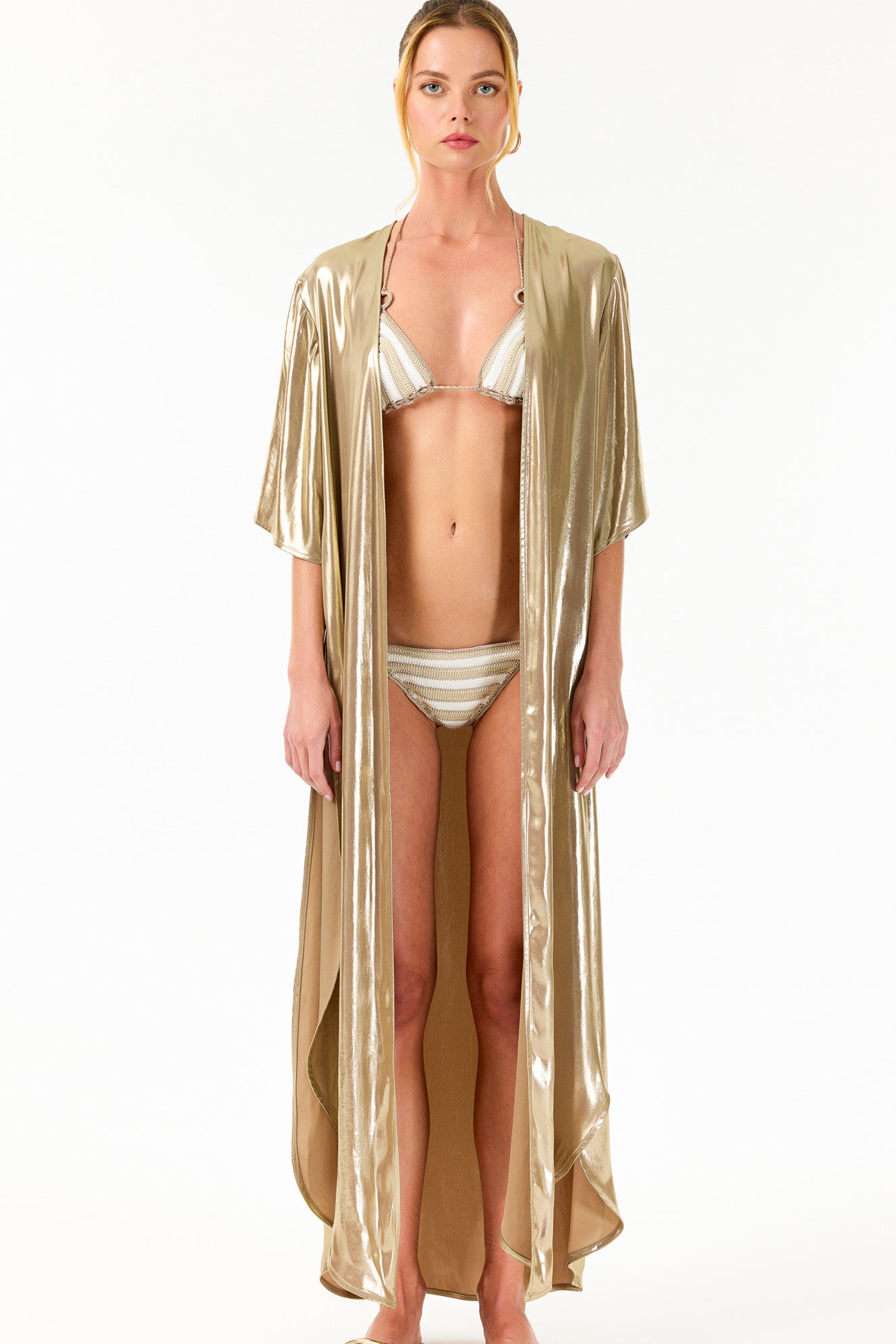 Truffle Bronze Shimmer Caftan | Caftan | My Beachy Side