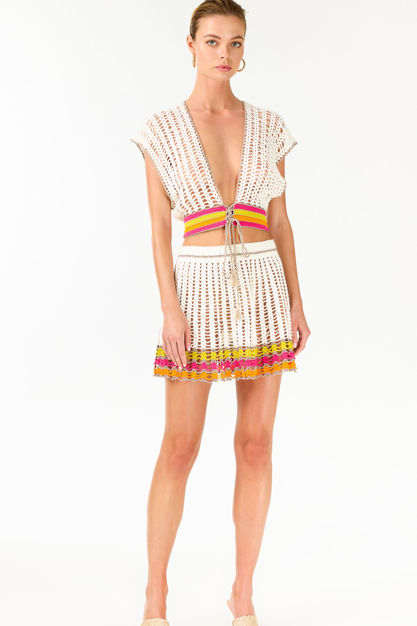 Lollipop Hand-Crochet Top | Crop Top | My Beachy Side