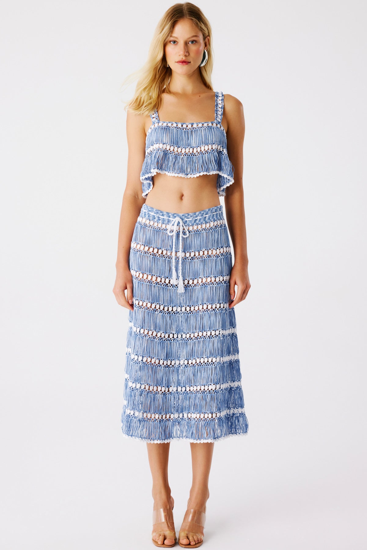 Elsa Hand-Crocheted Midi Skirt | Skirt | My Beachy Side