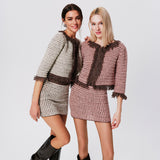 Laris Wool Hand Knit Cardigan