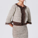 Laris Wool Hand Knit Cardigan