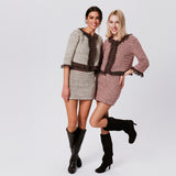 Laris Wool Hand Knit Cardigan