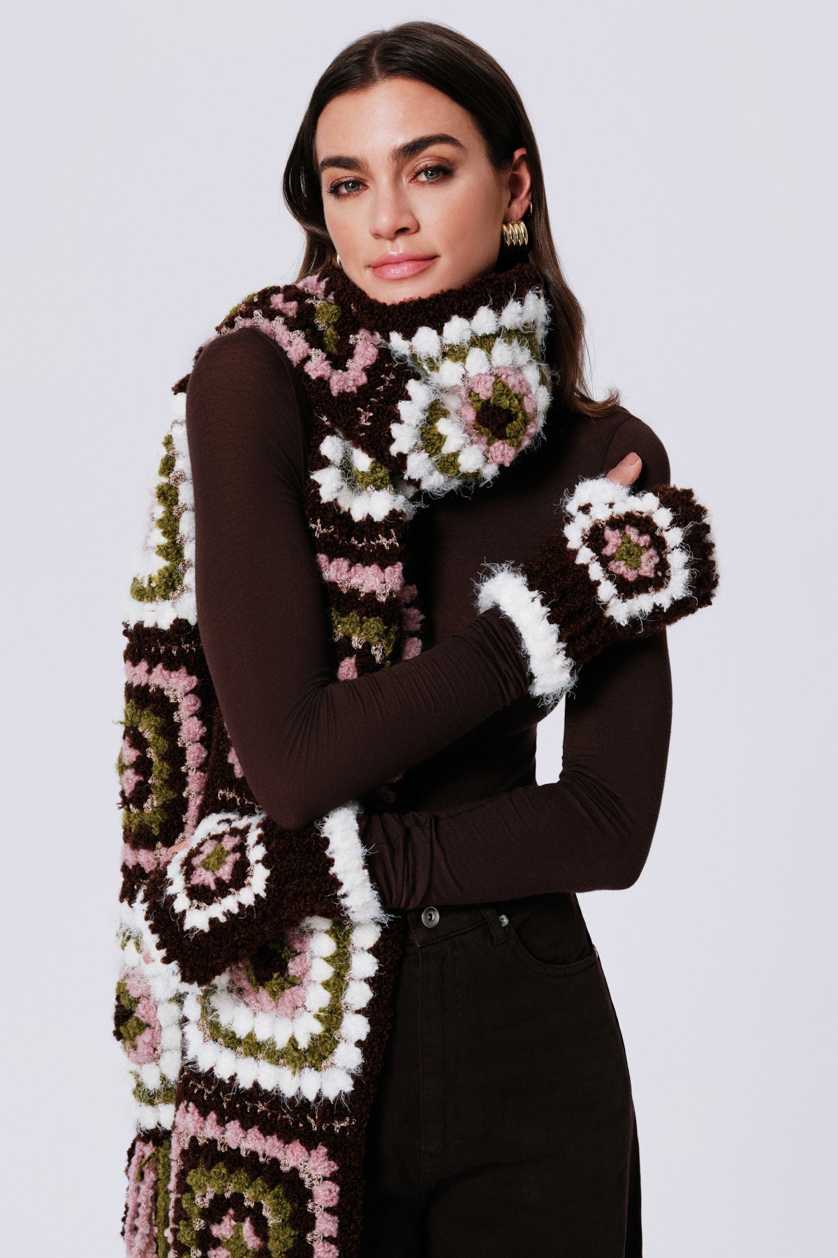 Madison Alpaca Wool Hand Knit Gloves | Accecories | My Beachy Side