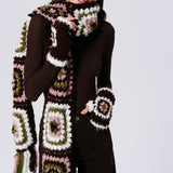 Madison Alpaca Wool Hand Knit Scarf