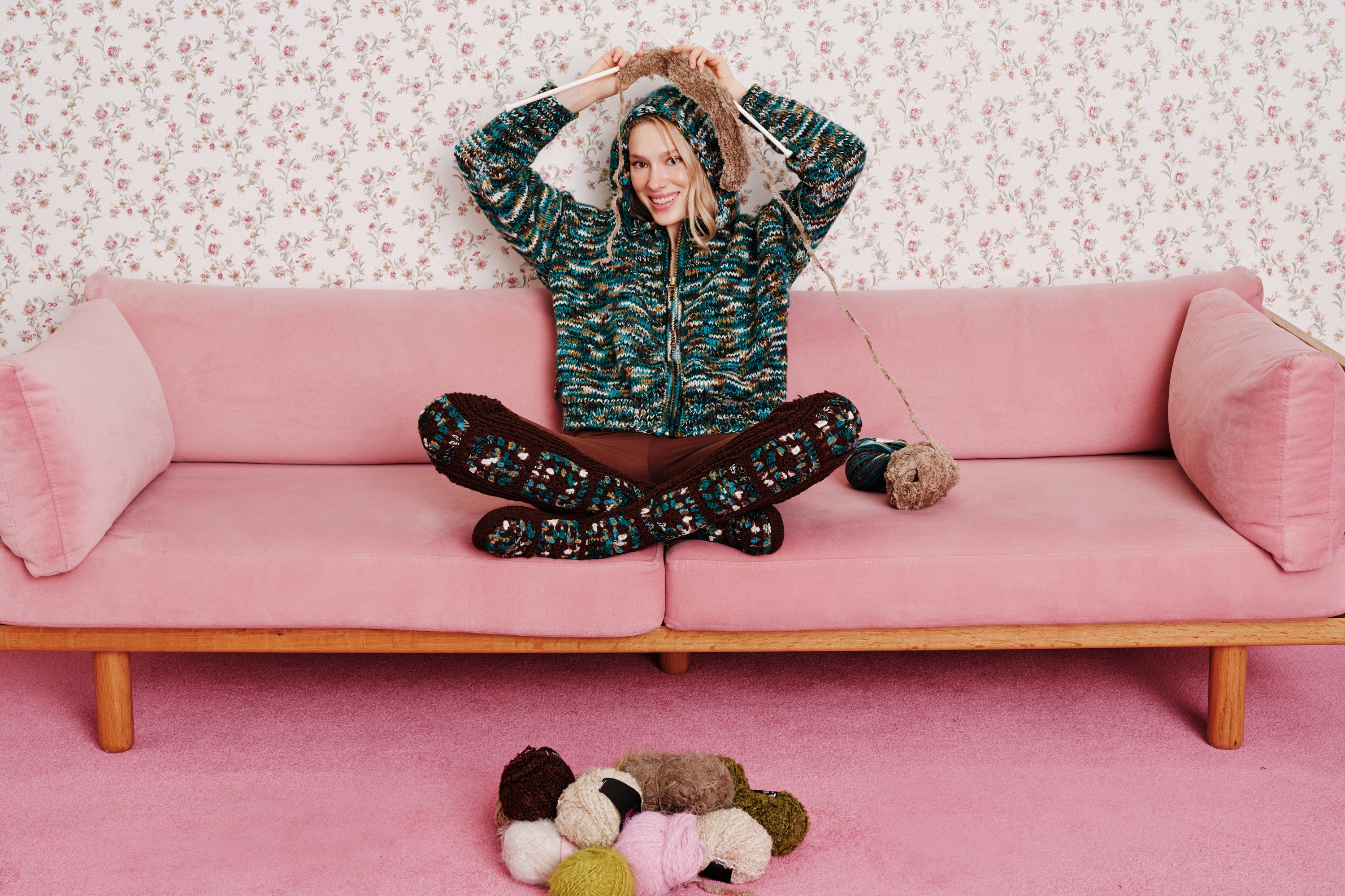 Margaux Wool Hand Knit Sweater | Sweater | My Beachy Side