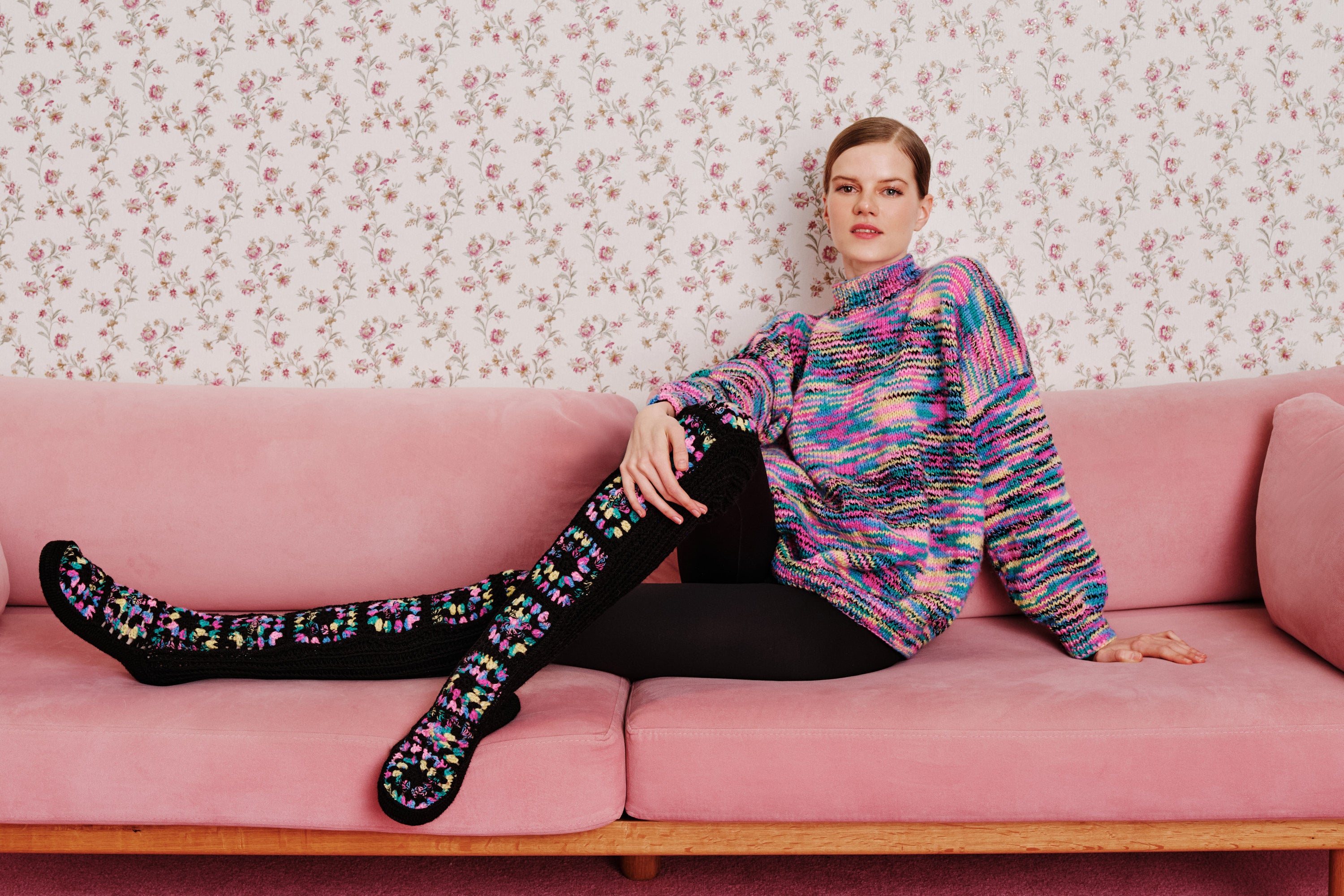 Margaux Wool Hand Knit Sweater | Sweater | My Beachy Side