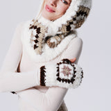 Madison Alpaca Wool Hand Knit Gloves | Accecories | My Beachy Side