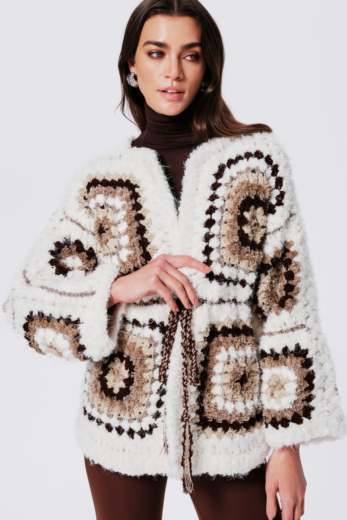 Madison Alpaca Wool Hand Knit Cardigan | Cardigan | My Beachy Side