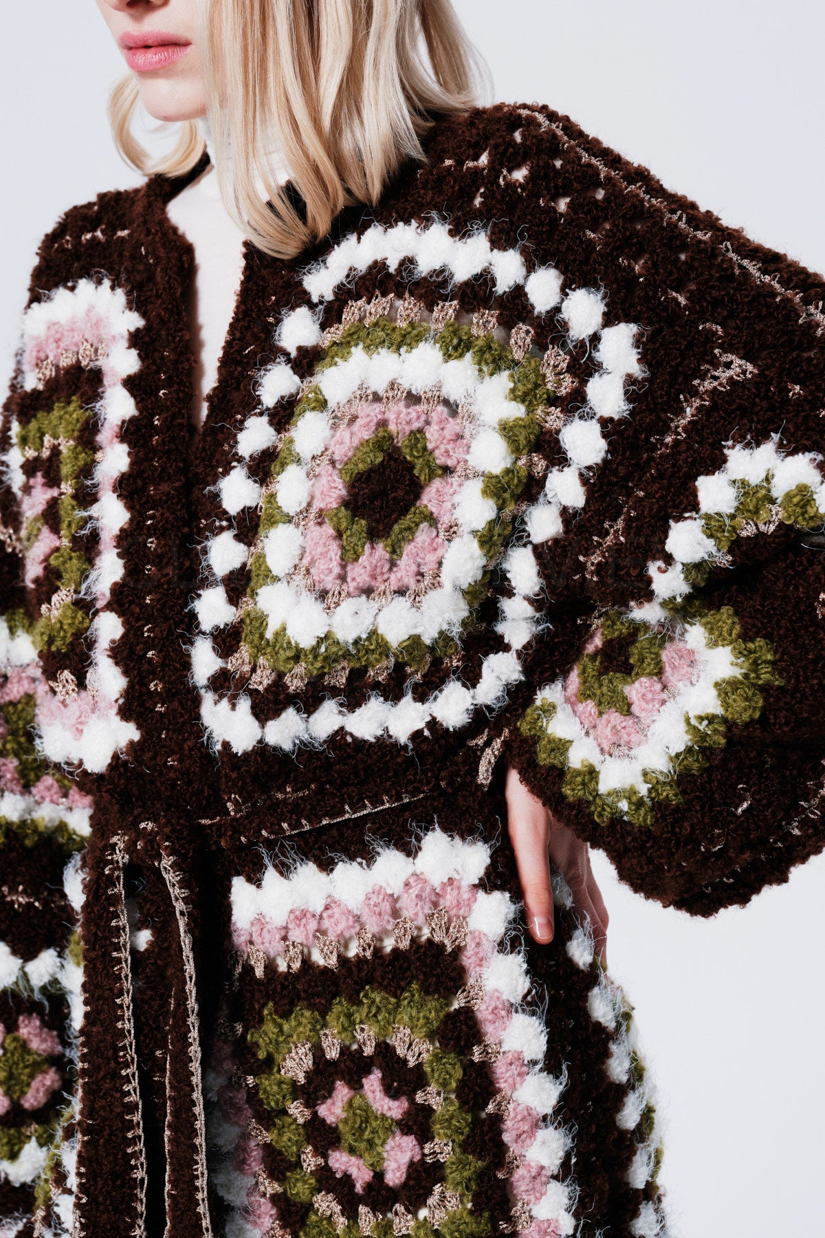 Madison Alpaca Wool Hand Knit Coat | Coat | My Beachy Side