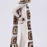 Madison Alpaca Wool Hand Knit Scarf