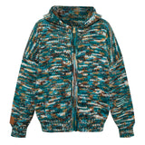 Margaux Wool Hand Knit Zipped Cardigan