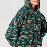 Margaux Wool Hand Knit Zipped Cardigan