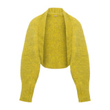 Mia Merino Wool Hand Knit Bolero Jacket