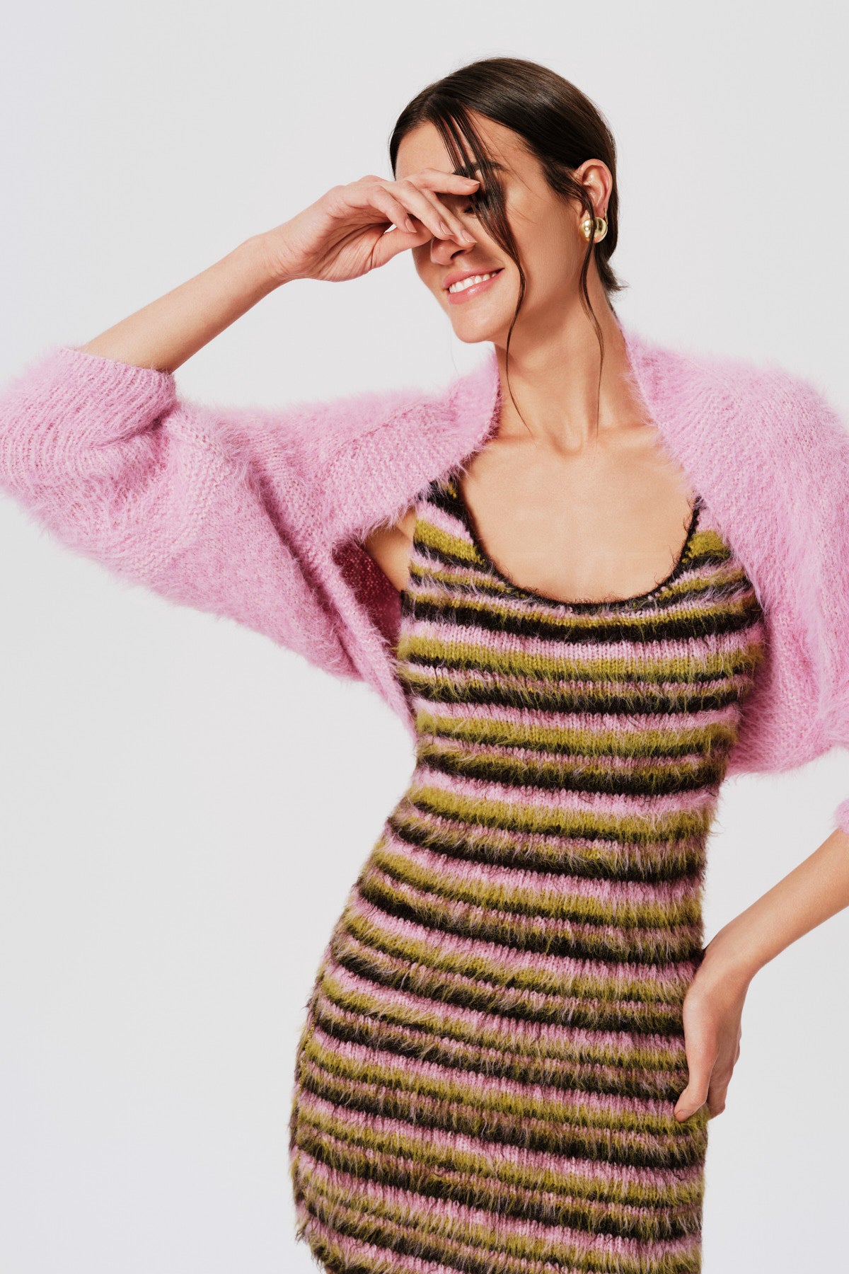 Mia Merino Wool Hand Knit Bolero Jacket | Jacket | My Beachy Side