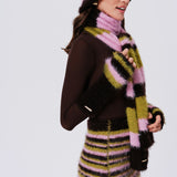 Mia  Merino Wool Hand Knit Mini Skirt