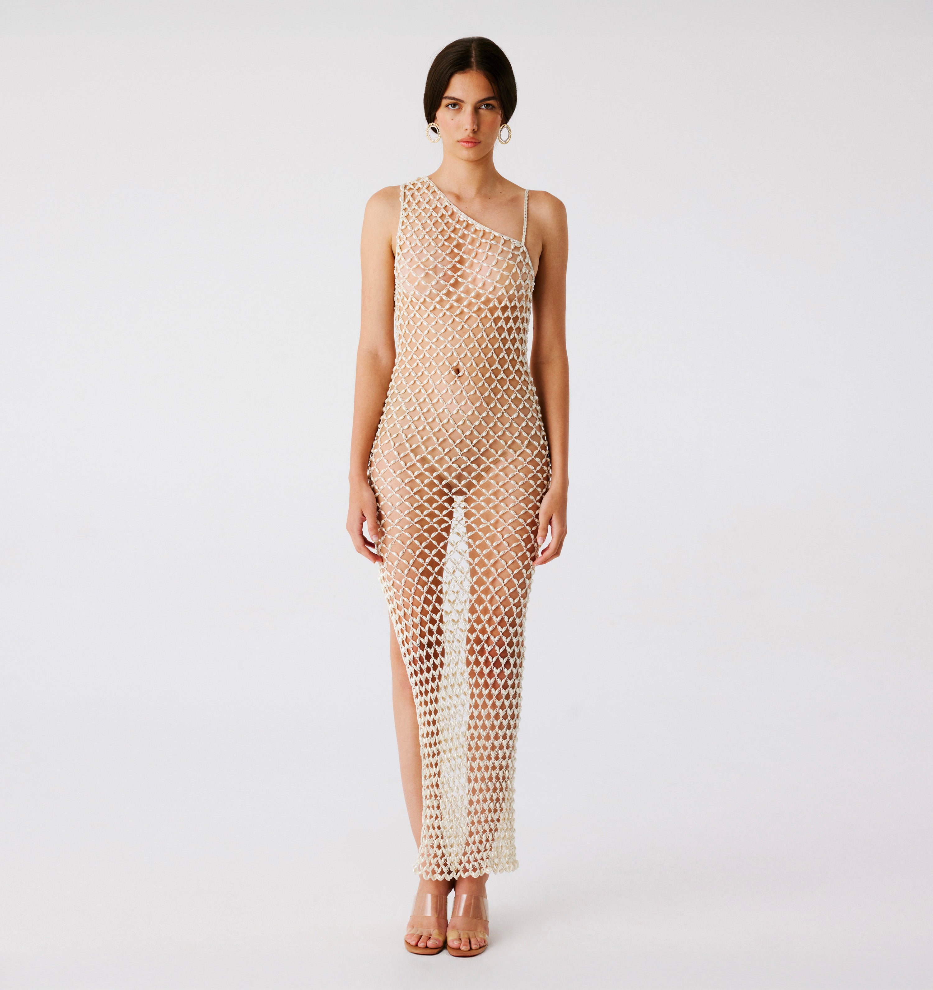 Serene Hand-Crocheted One Shoulder Maxi Dress | Maxi Dress | My Beachy Side