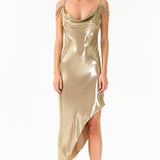 Charlotte Bronze Shimmer Dress | Mini Dress | My Beachy Side