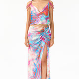 Cotton Candy Draped Top
