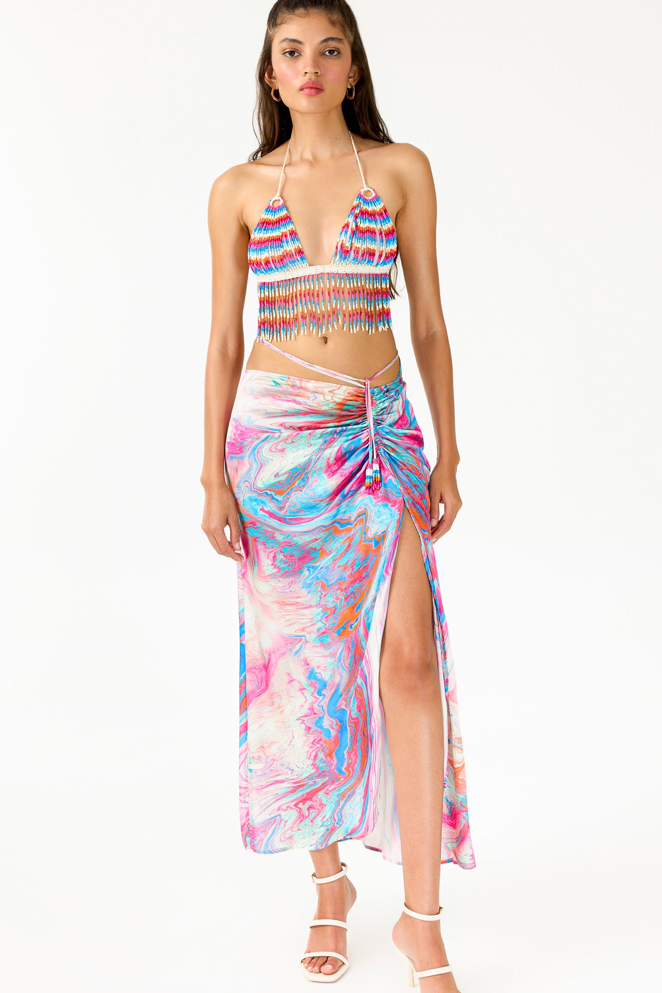 Sorbet Multi Shimmer Hand-Crochet Top | Bralette | My Beachy Side