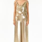Charlotte Bronze Shimmer Pants