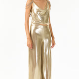 Charlotte Bronze Shimmer Pants