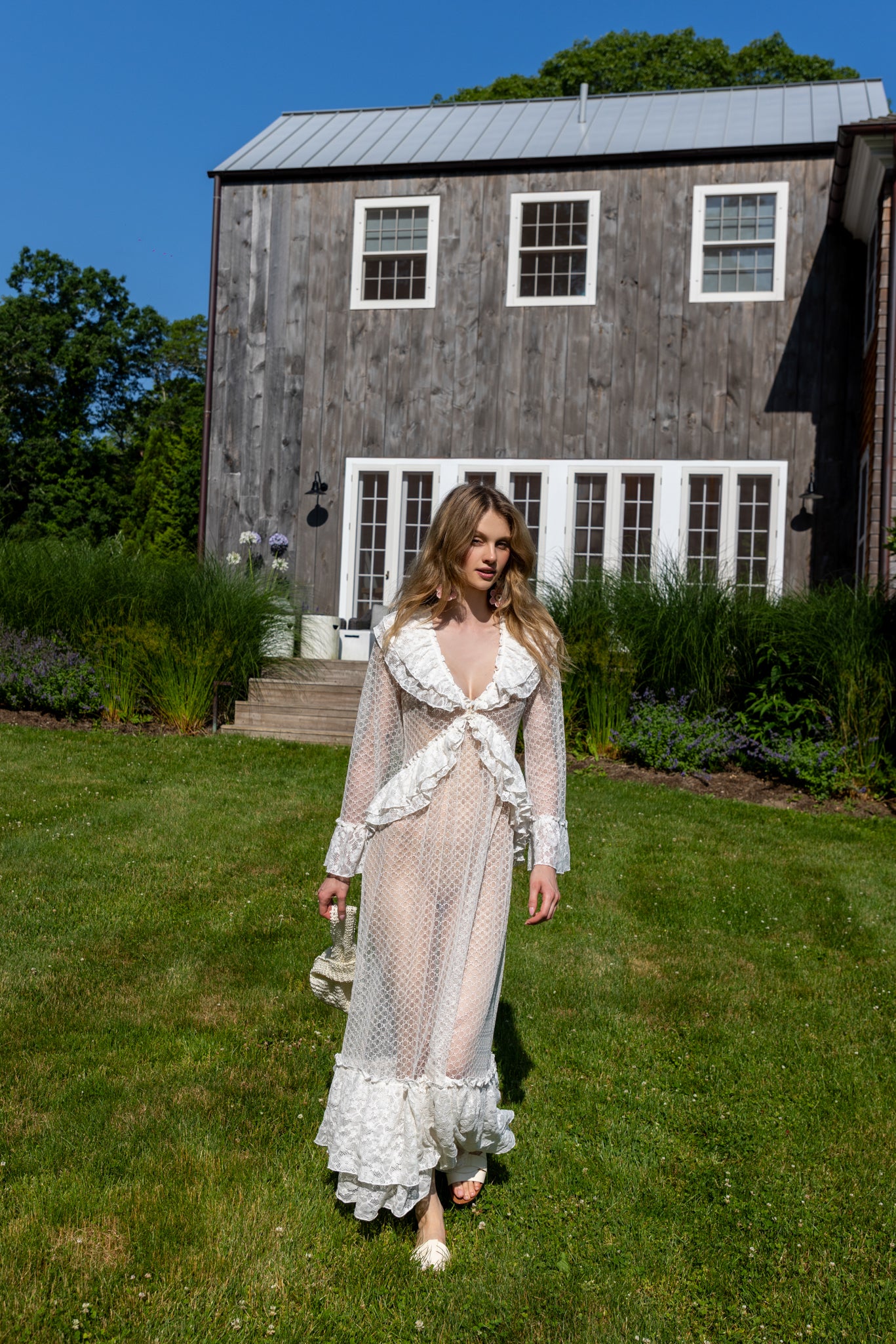 laurel maxi dress Laurel Maxi Dress, IVORY / Small