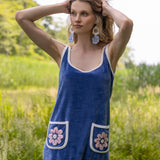 Peony Terry Mini Dress