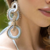 Etna Round Hand-Crocheted Earrings - Pack of 3