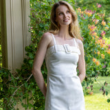 Alba Strap Denim Mini Dress