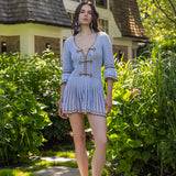 Zara Hand-Crocheted Mini Dress