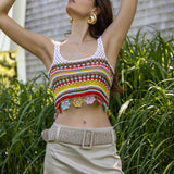 Alba Belted Denim Skirt