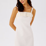 Alba Strap Denim Mini Dress