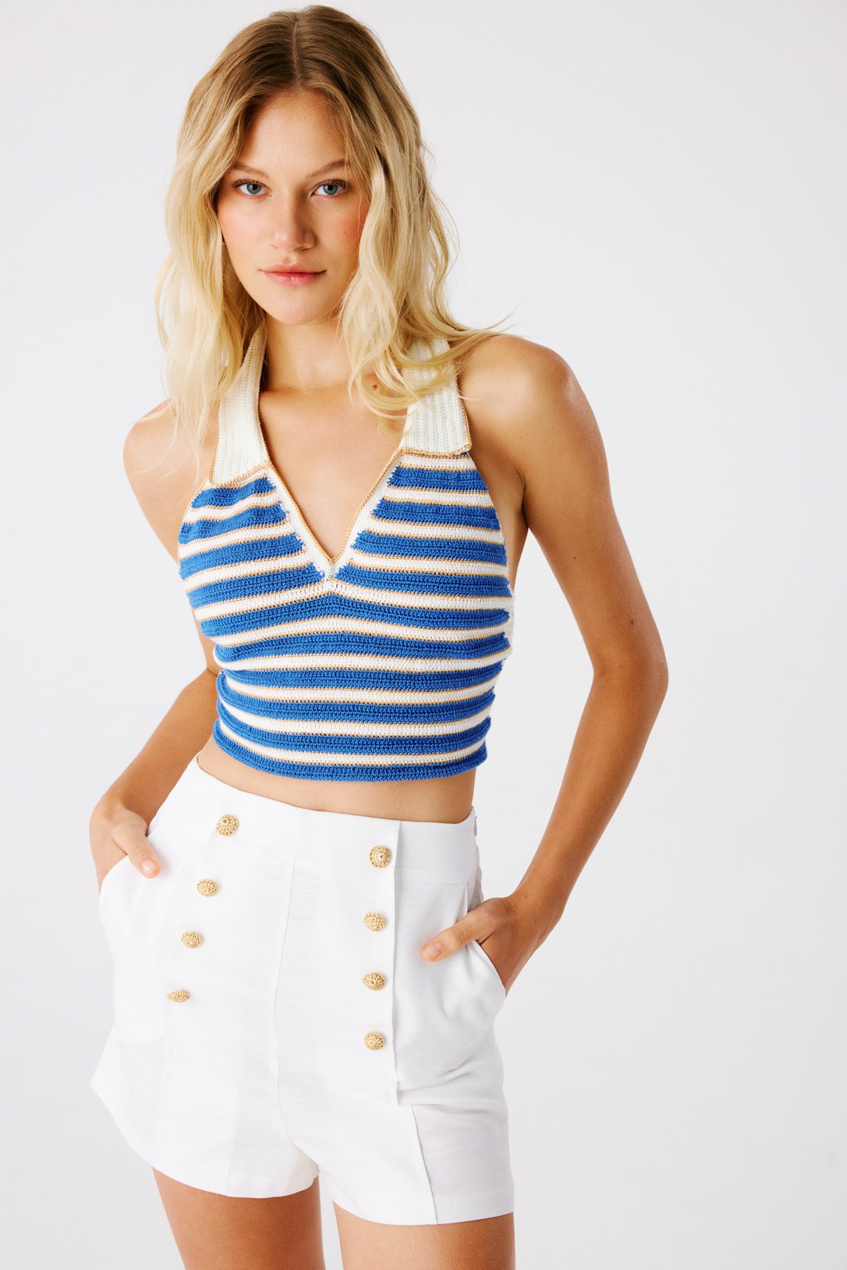 Ali Hand-Crocheted Halter Top | Top | My Beachy Side