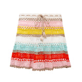 Cleo Hand-Crocheted Skirt