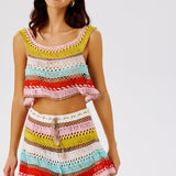 Cleo Hand-Crocheted Skirt
