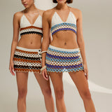Finch Hand-Crochet Mini Skirt