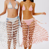 Fleur Hand-Crocheted Convertible Maxi Skirt/Dress