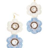 Fleur Hand-Crocheted Earrings