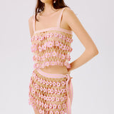 Fleur Hand-Crocheted Top