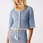 Galia Hand-Crocheted Mini Skirt | Skirt | My Beachy Side