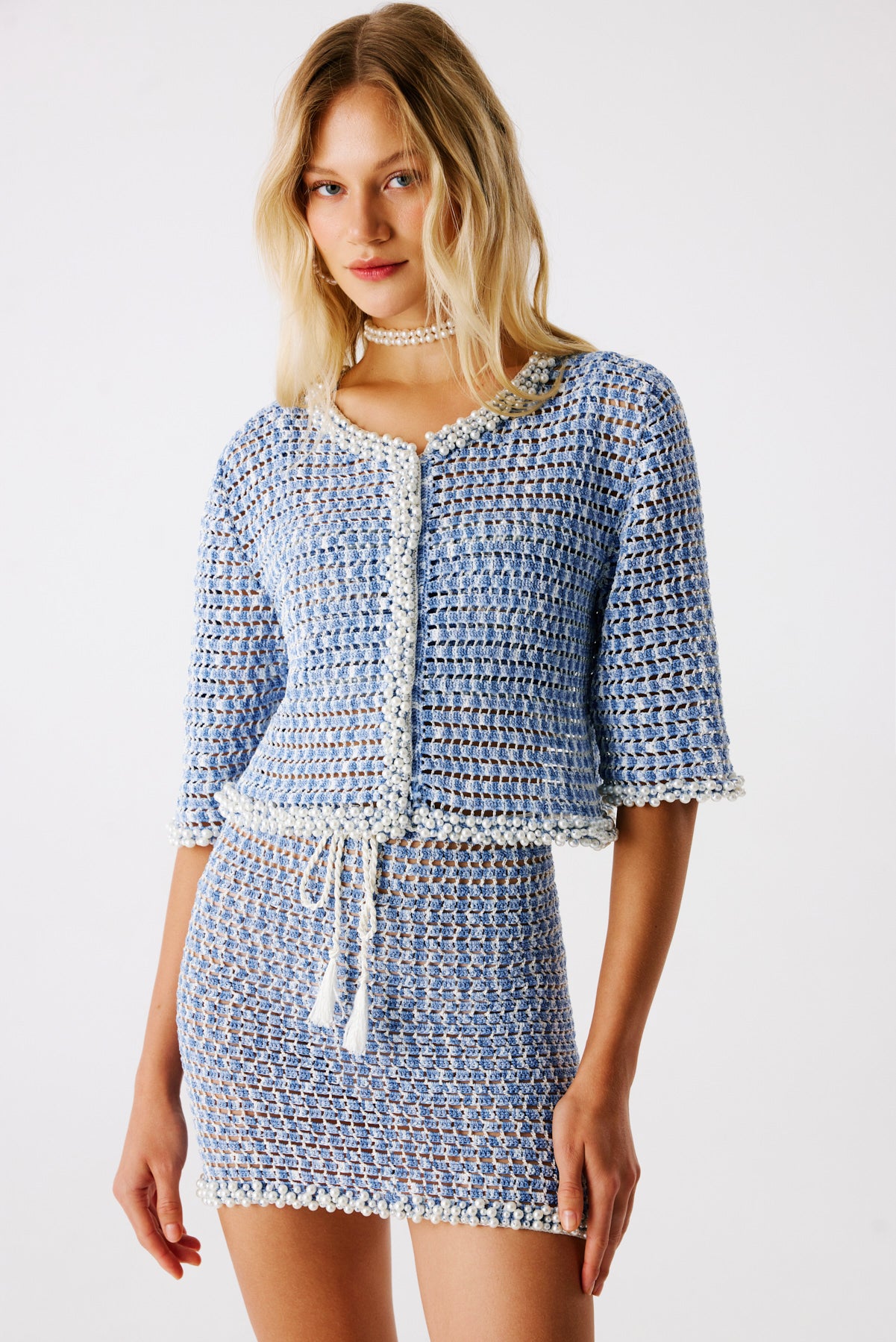 Petit Fours Hand-Crochet Mini Dress | My Beachy Side Luxury Resort Wear Petit Fours Hand-Crochet Mini Dress | My Beachy Side Luxury Resort Wear