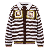 Gina Alpaca Wool Hand Knit Cardigan