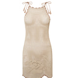 Isla Hand-Crocheted Mini Dress