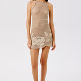 Isla Hand-Crocheted Mini Dress