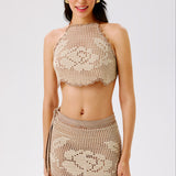 Isla Hand-Crocheted Skirt