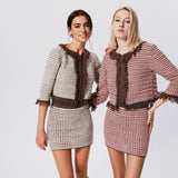 Laris Wool Hand Knit Cardigan