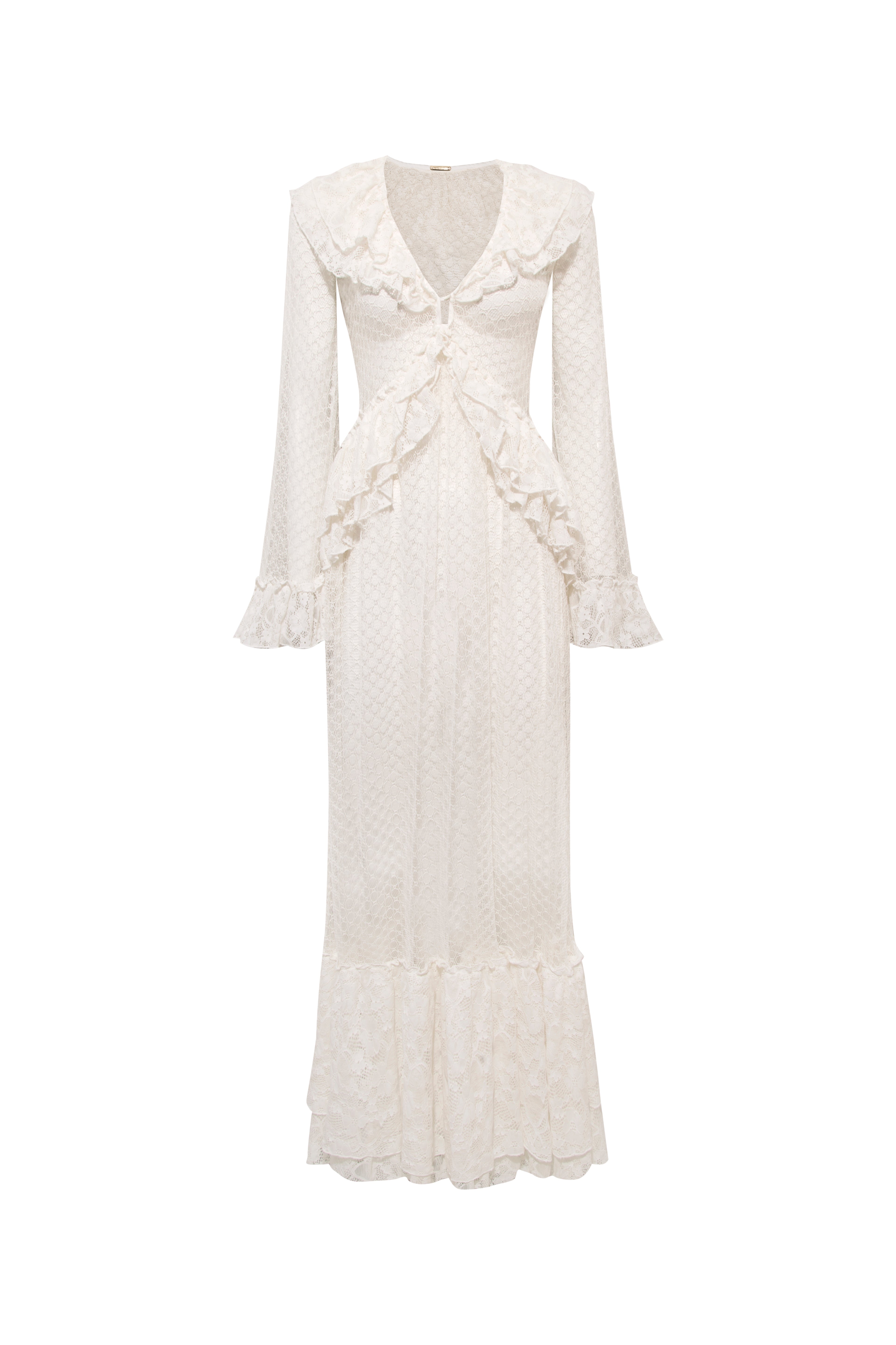 laurel maxi dress Laurel Maxi Dress, IVORY / Small