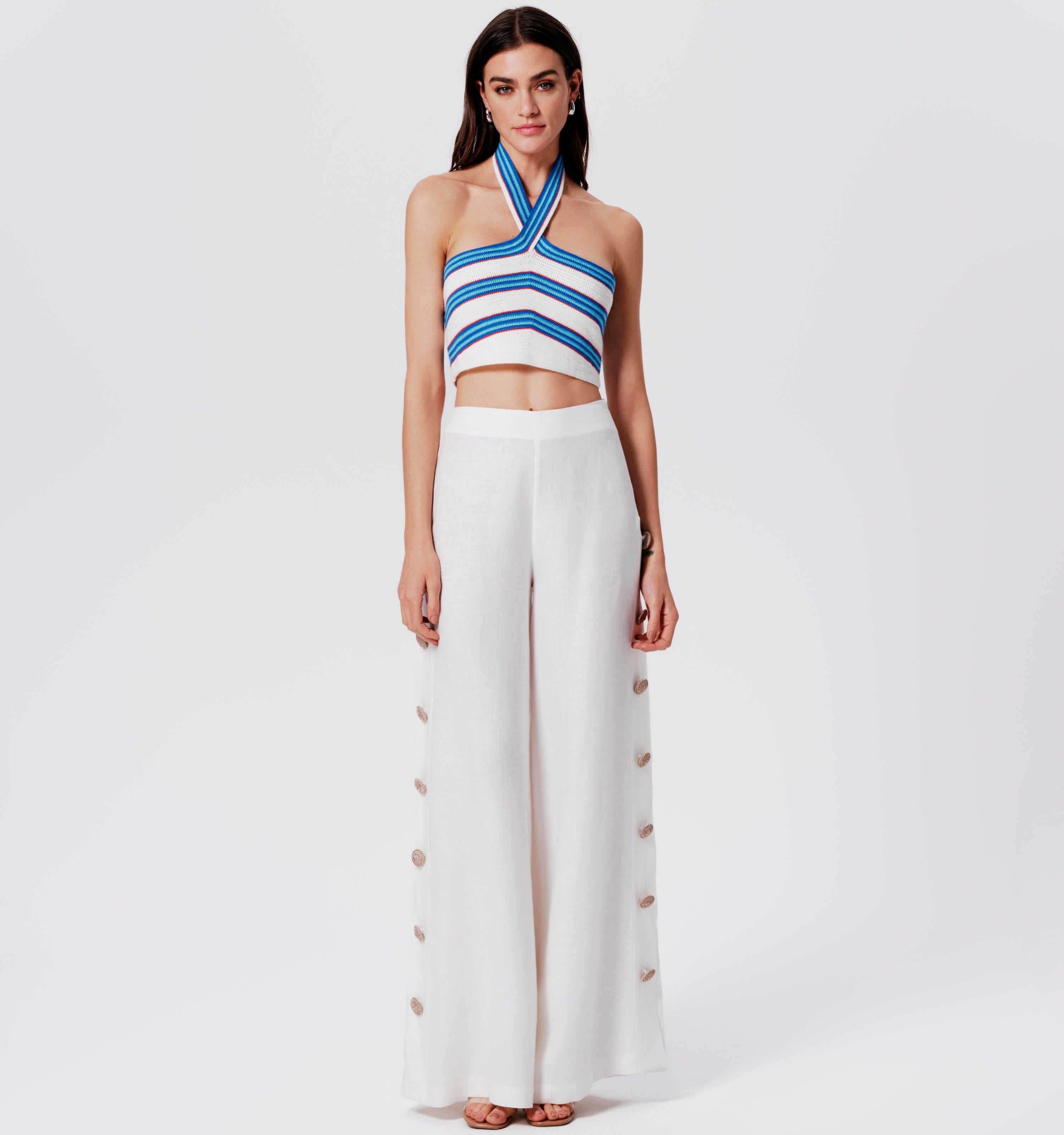 Agnes Hand-Crochet Halter Top | Top | My Beachy Side