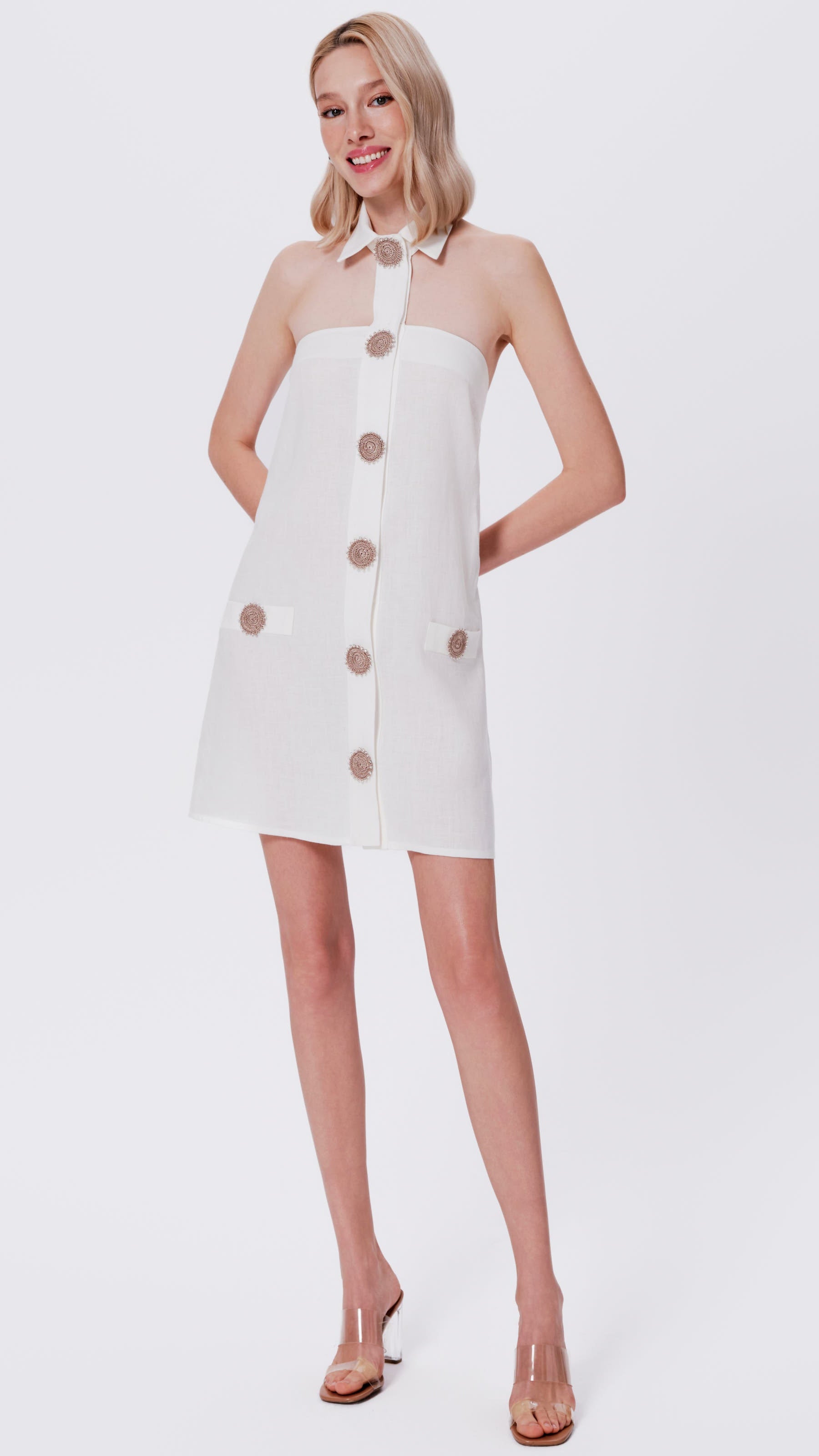 Bridgitte Collared Mini Dress | Dress | My Beachy Side