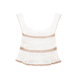 Cleo Hand-Crocheted Top
